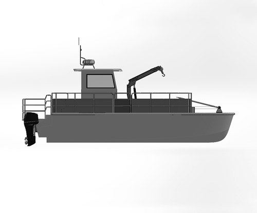 Skimmer Trash Boat
