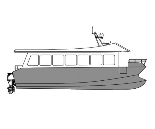 Passenger  Boat PC1150CAT-W