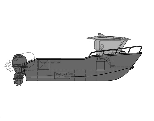 Fishign Boat FS700HT-S